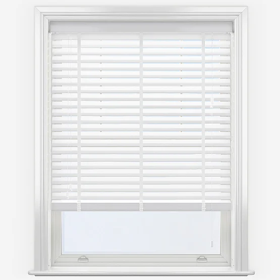 Designer Piano Gloss White with Tapes venetian