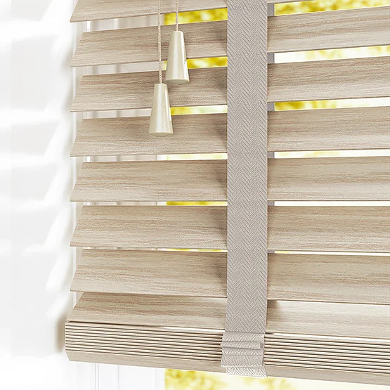Dalby Weathered Oak with Mist Tapes venetian