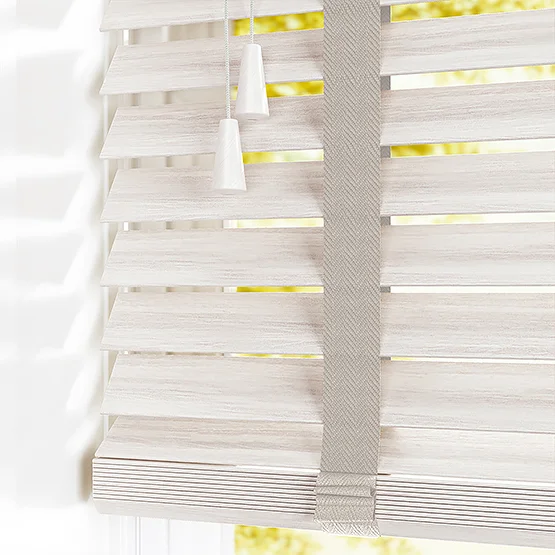 Dalby White Smoke Oak with Mist Tapes venetian
