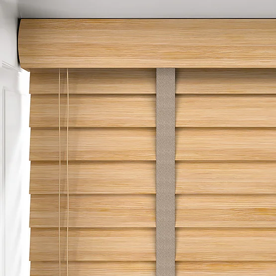 Hikari Bamboo Natural with Clay Tapes venetian