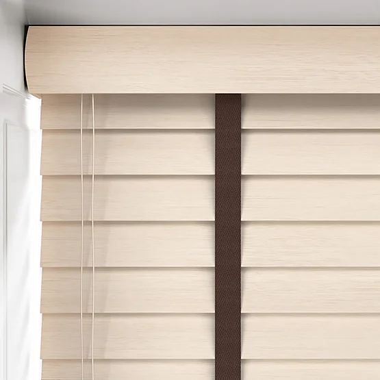 Hikari Bamboo Sandstone with Walnut Tapes venetian