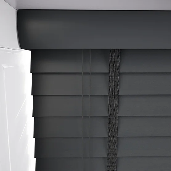 Dalby Graphite Grey with Jet Tapes venetian