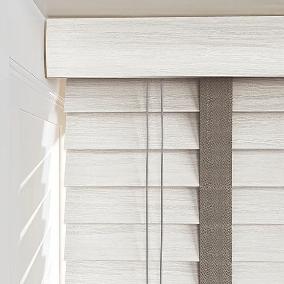 Dalby White Smoke Oak with Truffle Tapes venetian