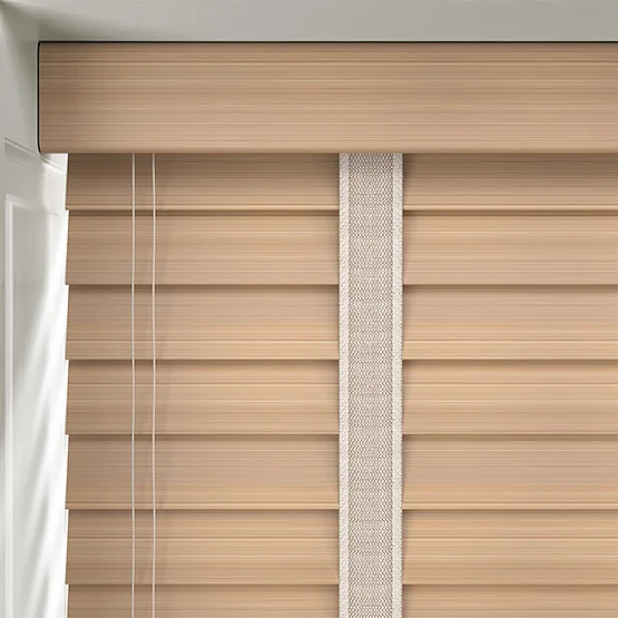 Opulence Bamboo Scandi Oak with Idylic Tapes venetian