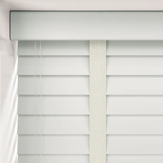 Opulence White with Duck Tapes venetian