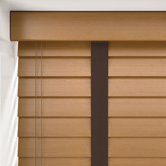 Opulence Light Oak with Cocoa Tapes venetian