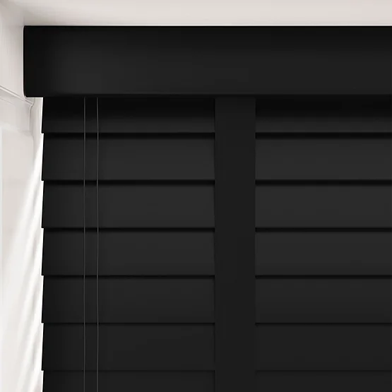 Opulence Black with Black Tapes venetian