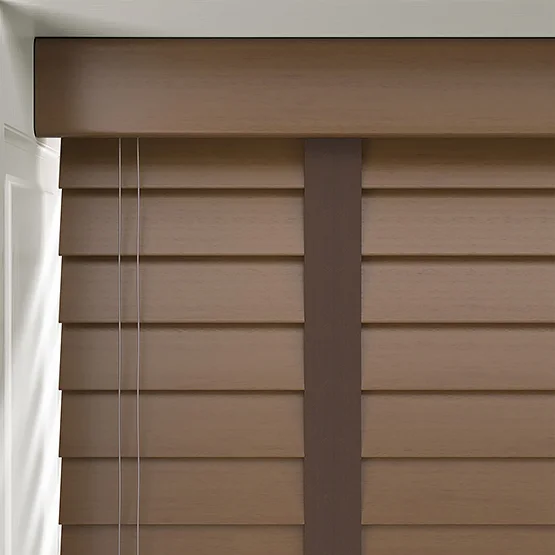 Opulence Walnut with Cocoa Tapes venetian