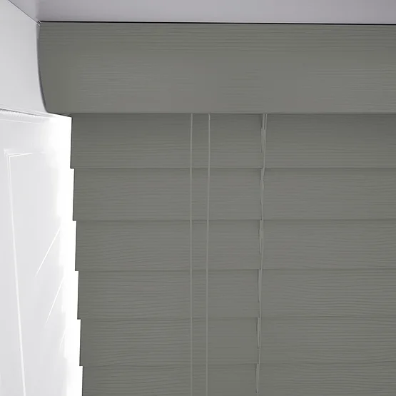 Plass Embossed Slate Grey venetian