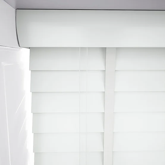 Dalby Winter White with Cotton Tapes venetian