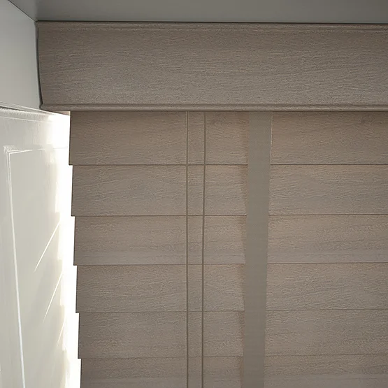 Designer Smoke Grey with Tapes venetian