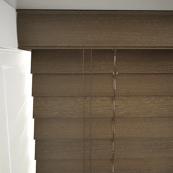 Premier Burnished Oak venetian