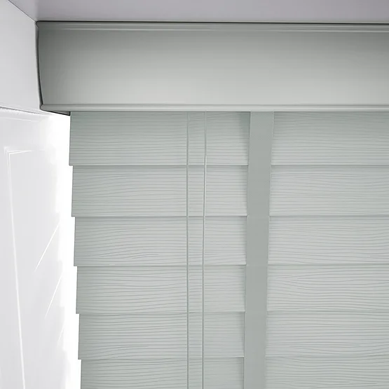 WoodLux Fine Grain French Grey with Tapes venetian