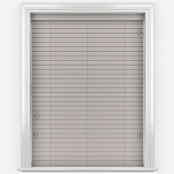 Hikari Bamboo Brushed Cloud Wooden Venetian Blinds