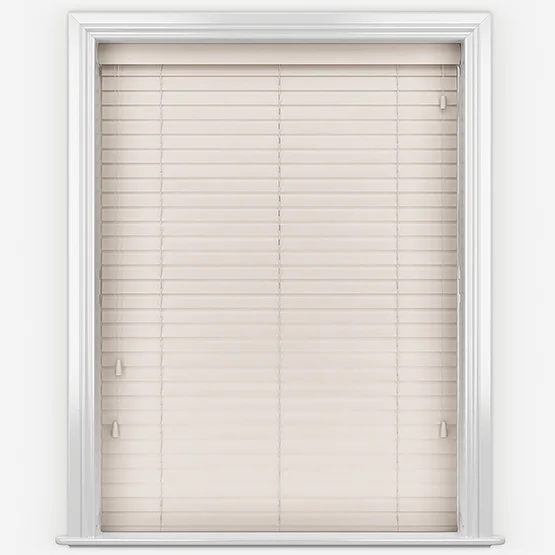Hikari Bamboo Brushed Oyster venetian