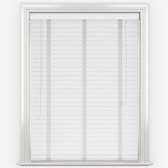 Dalby Bamboo Capella White with Dove tapes venetian