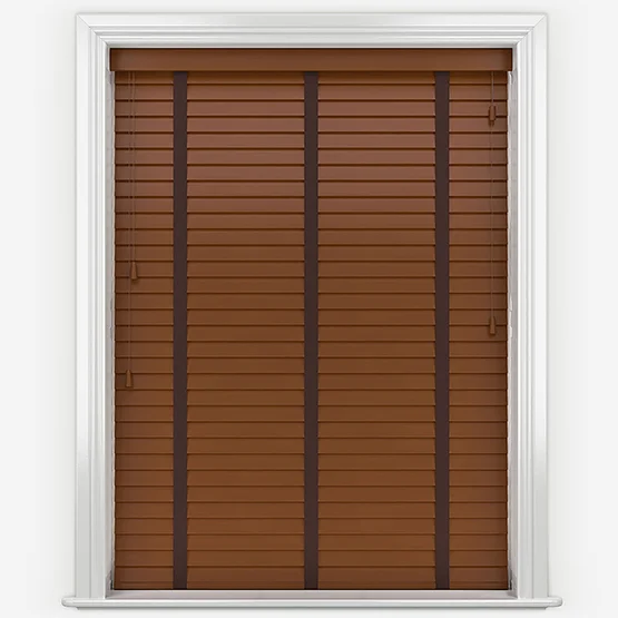 Opulence Golden Oak with Cocoa Tapes venetian