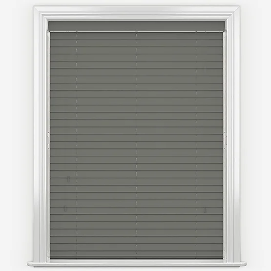 Plass Embossed Slate Grey venetian