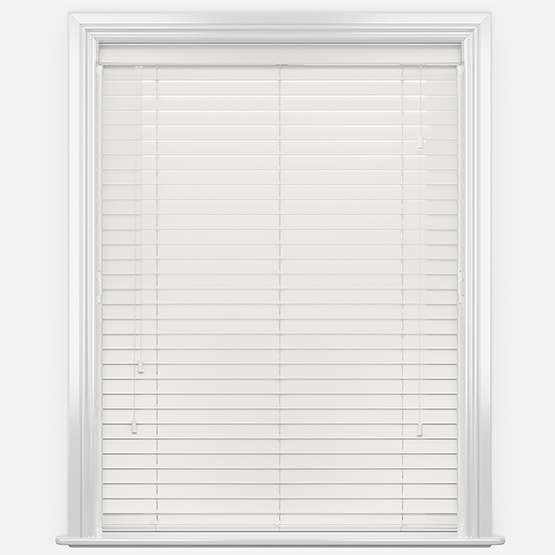 Premier Soft Cream Wooden Blinds