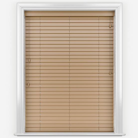 WoodLux Elegant Oak Wooden Venetian Blind