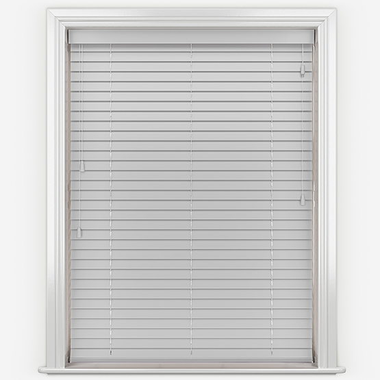 WoodLux French Grey Wooden Blinds