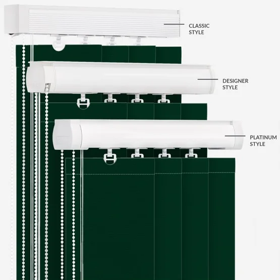 Deluxe Plain Forest Green vertical