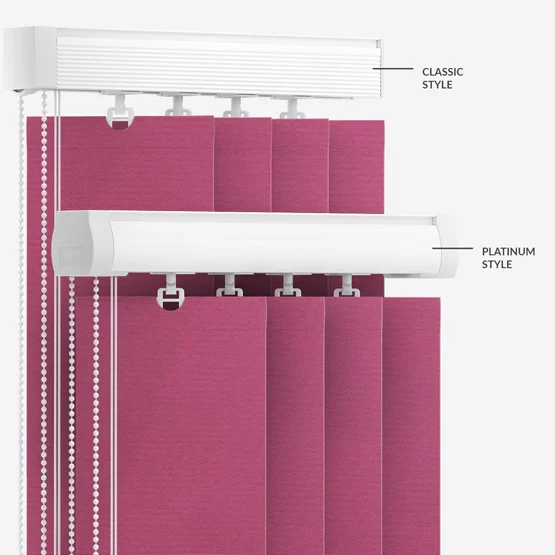 Deluxe Plain Hot Pink vertical