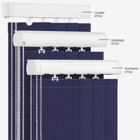 Deluxe Plain Indigo vertical