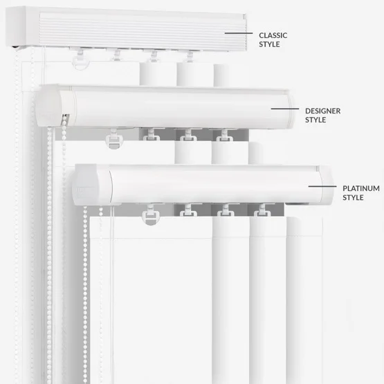 Deluxe Plain Porcelain White vertical