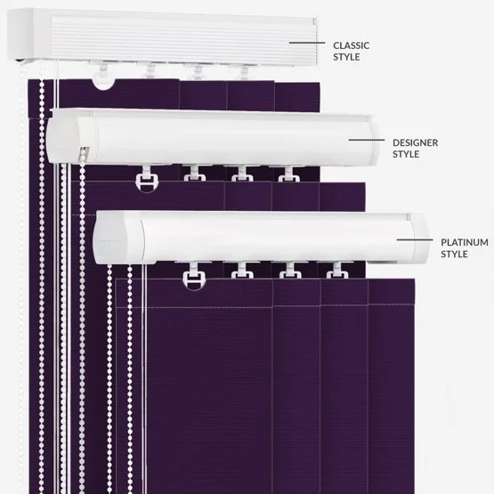 Deluxe Plain Purple vertical