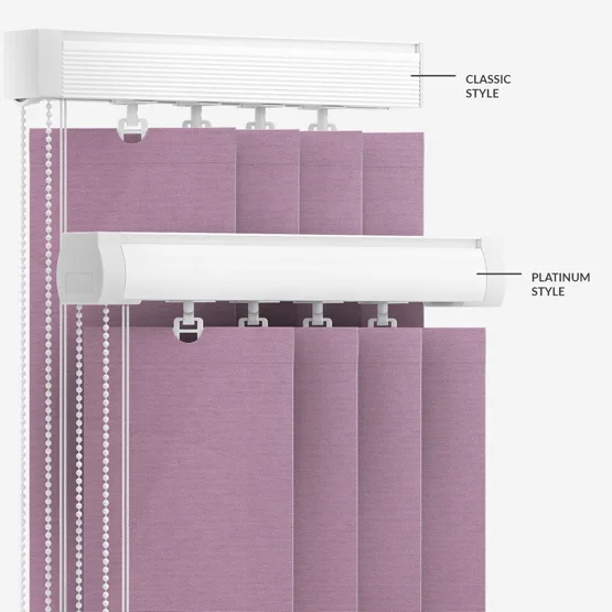 Deluxe Plain Wisteria vertical