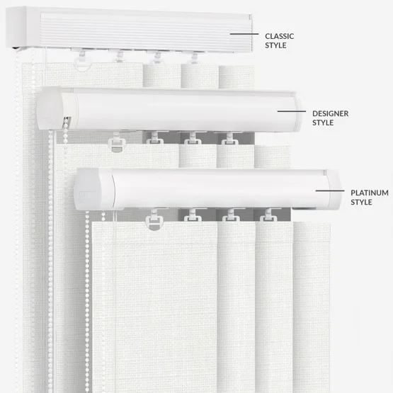 Voga Blackout White Textured vertical
