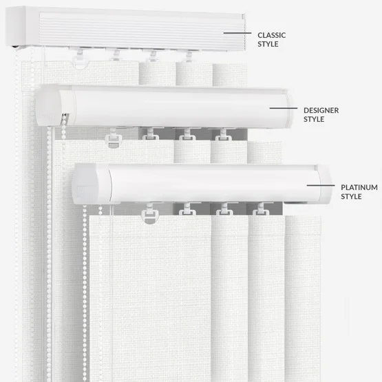 Voga White Textured vertical