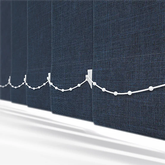 Leniro Blackout Navy Blue vertical