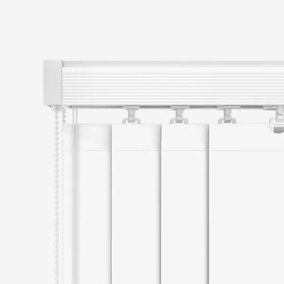 Deluxe Plain Porcelain White vertical