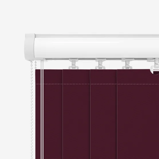Deluxe Plain Plum vertical