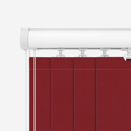 Touched by Design Deluxe Plain Red vertical