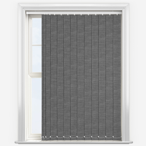 Linenweave Graphite Vertical Blind