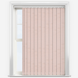 Glimpse Blush Vertical Blind