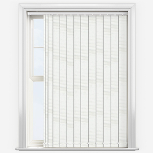 Kobe White Vertical Blind
