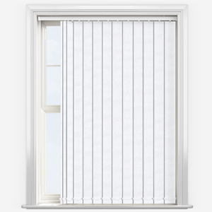 Lucca White Vertical Blind