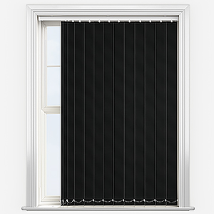 AquaLuxe Black Vertical Blind