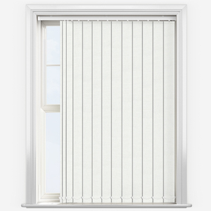 Bora White Vertical Blind