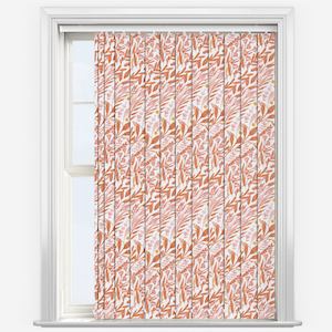 Petal Blackout Terracotta Blush Vertical Blind