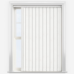 Sirocco White Vertical Blind