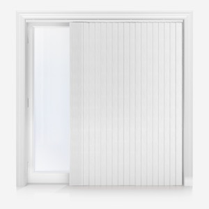Motif White Vertical Blind