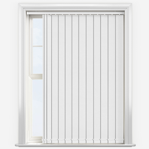 AquaLuxe White Vertical Blind