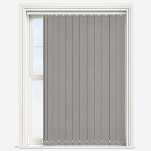 Optima Dimout Light Grey Vertical Blind