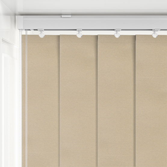 Mineral Blue Vertical Blind, Made to Measure Blinds