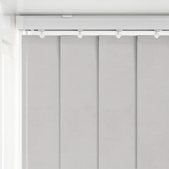 Deluxe Plain Pebble Grey vertical
